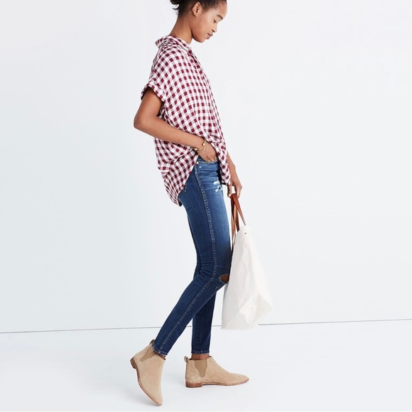 Madewell Central Shirt in Gingham Check - Picture 2 of 5